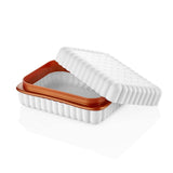 2 Pcs Set Plastic Biscuit Storage Box