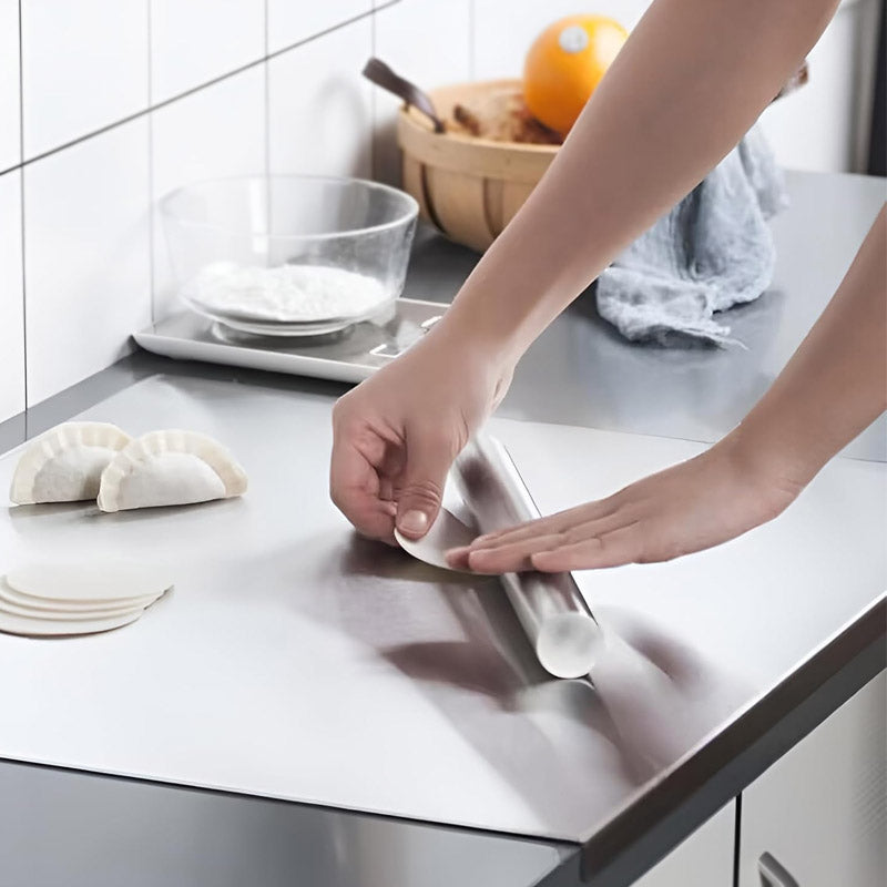Premium Stainless Steel Chopping Mat – Hygienic, Durable & Knife-Friendly Kitchen Essential