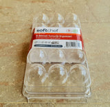 15 SLOT ACRYLIC EGG TRAY WITH LID