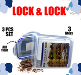 3 pieces Storage Container