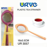 2 Pcs Stylish Tea Strainer (L6.3xW2.3xH1.0) Inches