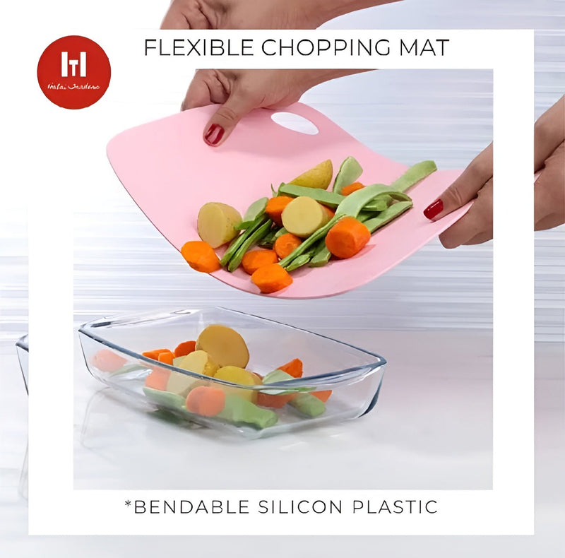 Flexible and Bendable Chopping Cutting Board Mat
