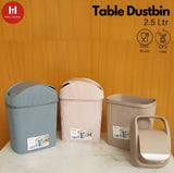 Deco Table Dustbin 2.5ltr