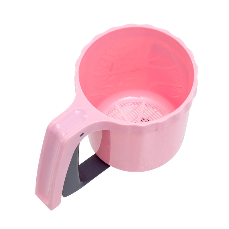 Flour Sifter Jug with Easy Mechanical Sifting Compact Baking Tool for Sifting Flour