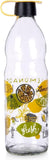 Glass Bottle 1000ml Lemonade Design