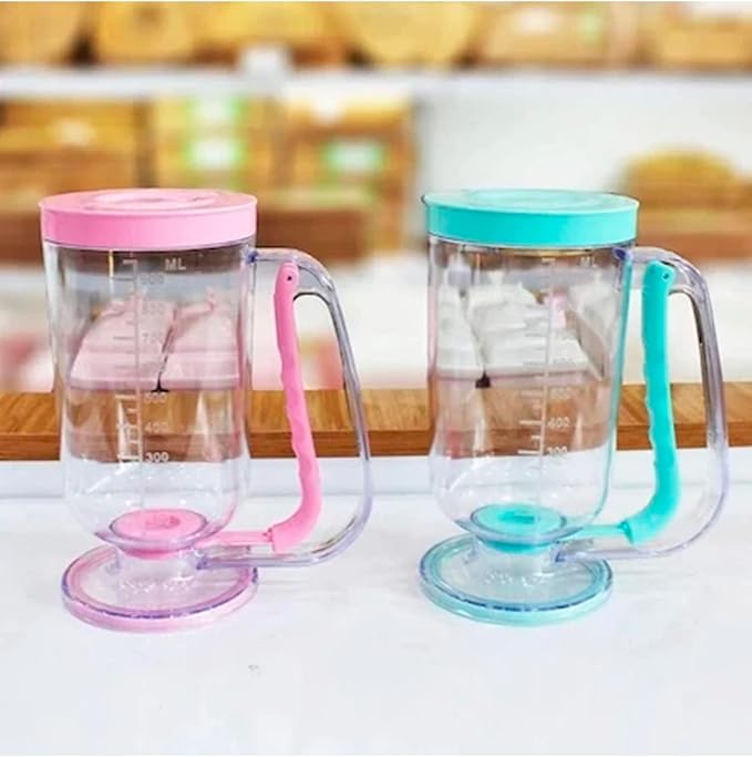 Dough Dispenser for Pancakes, Waffles, Muffins, and Whipped Cream