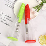 Vegetable peeler with saver box