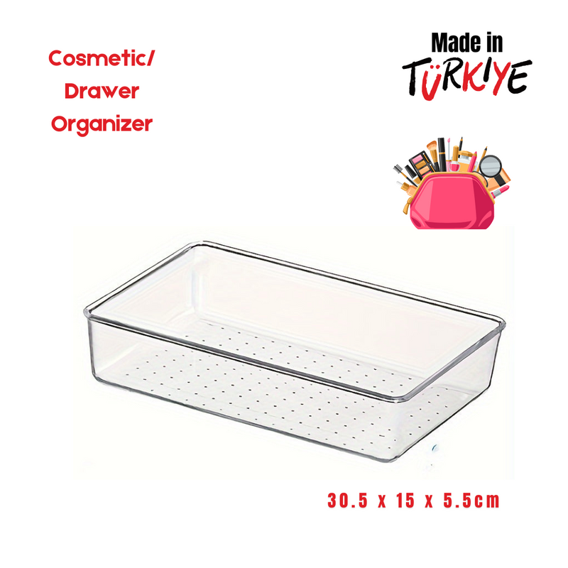 Acrylic Drawers Organizer For Cosmetics And Jewellery