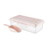 PLASTIC  TROPICAL ICECUBE MAKER WITH SPOON AND CONTAINER