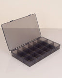 18 COMPARTMENT PLASTIC MAXI JEWELRY ORGANIZER