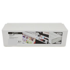 Drawer Organizer â Durable Plastic Storage Box with 4 Compartments