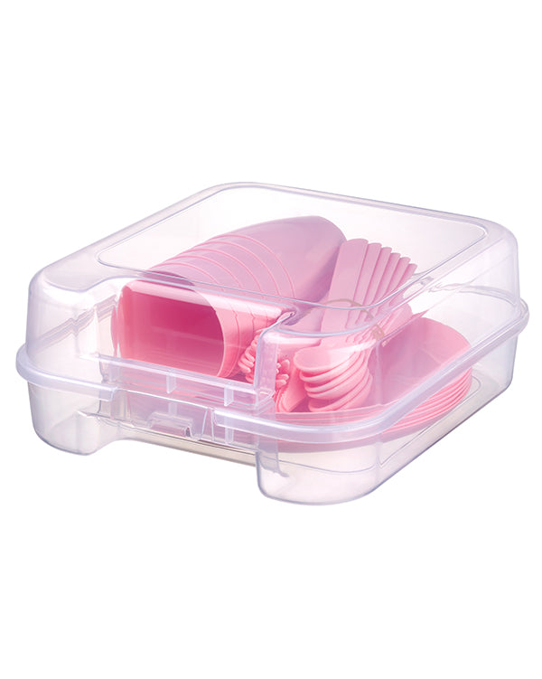 Picnic Set 31 PCS â Complete Portable Picnic Set with Cups, Plates, Utensils, and Storage Box