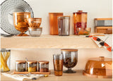 Food Storage Bowl With Wooden Lid - 2 Pcs of 400ml. Bowl for Pasta, Chips, Dips and Candies