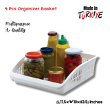 Multipurpose Organizer Basket - Pack of 4