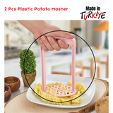 Plastic Potato Masher Single Piece