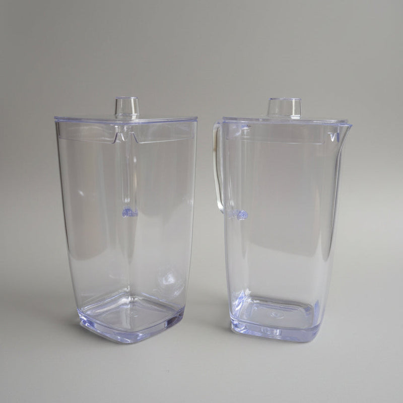 Premium Acrylic Water Jug with Lid – Transparent Serving Pitcher 2.5 Litre