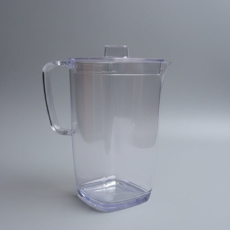 Premium Acrylic Water Jug with Lid – Transparent Serving Pitcher 2.5 Litre