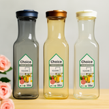 Premium 1.7L Square Plastic Water Bottle with Lid
