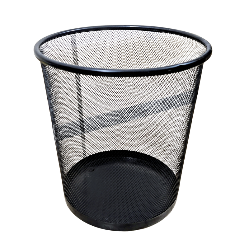 Metal Mesh Waste Bin – Durable Office & Home Dustbin