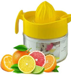 2 Pcs Smile Face Cute  Lemon Juicer and Squeezer 450 ml (L4.5xW3.4xH4.5)