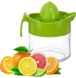 2 Pcs Smile Face Cute  Lemon Juicer and Squeezer 450 ml (L4.5xW3.4xH4.5)