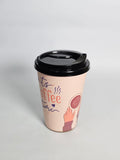 3 Pcs Different Type Stylish Design Coffee Cups (L3.5xW3.5xH5.0)Inches