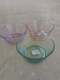 3 Pcs Acrylic Transparent Bowl