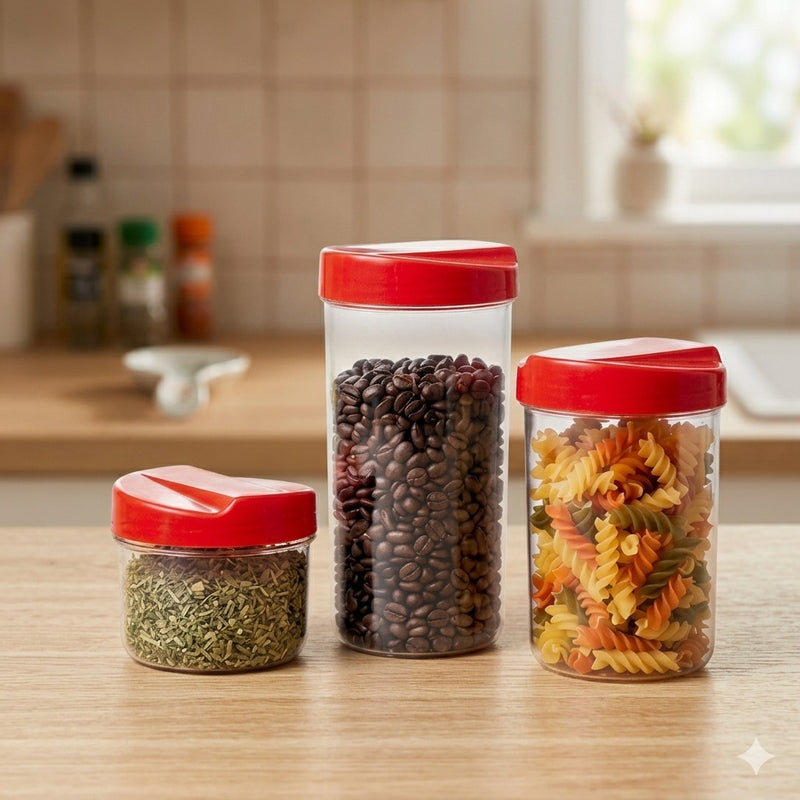 Acrylic Airtight Jars