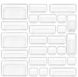 Multipurpose Drawer Acrylic Organizer Set