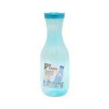 Premium 1.7L Round Plastic Water Bottle with Lid