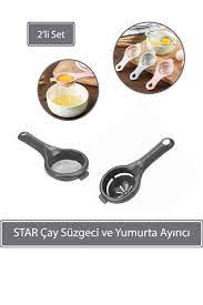 EGG SEPERATOR& TEA STRAINER