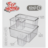 King 5 Piece Organizer Set