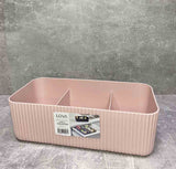 Plastic Three Compartment Shell Organizer