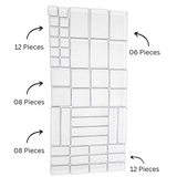 Multipurpose Drawer Acrylic Organizer Set