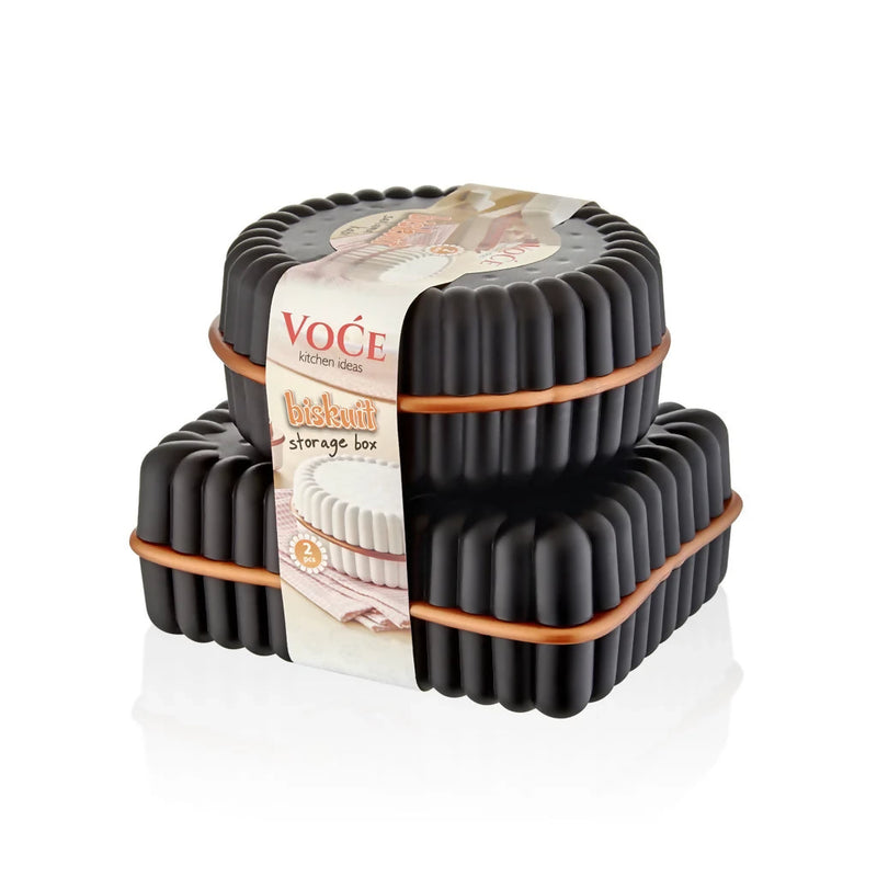 Biscuit Storage Set 2 Pcs